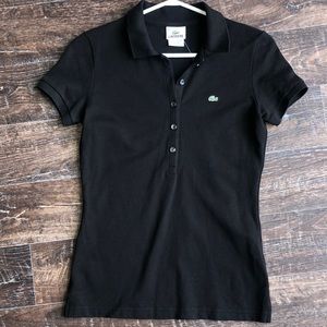 Lacoste Women's Stretch Cotton Piqué Polo.